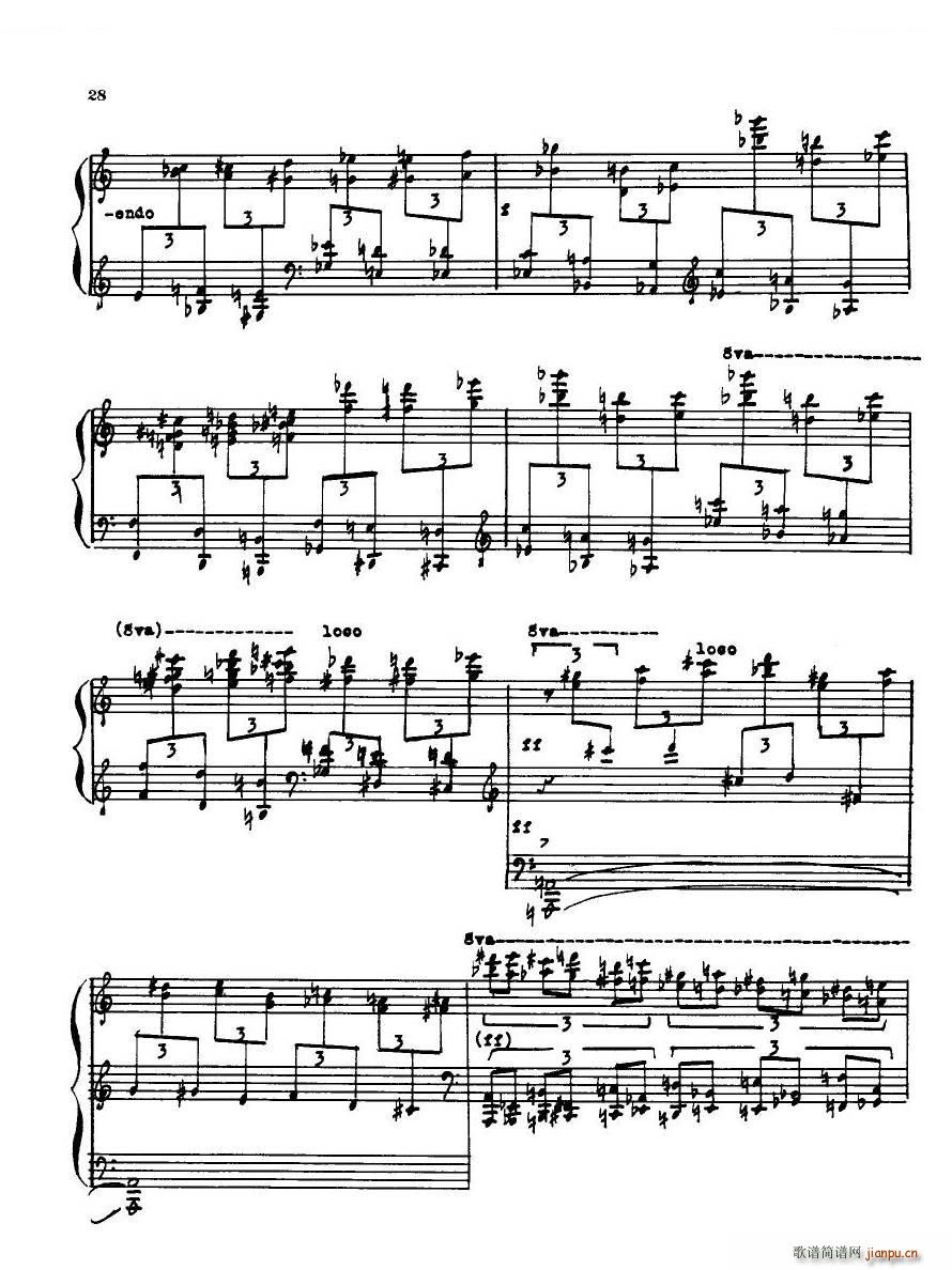 Antheil Piano Sonata No 4 Piano Sonata No 4(ʮ�ּ�����)27