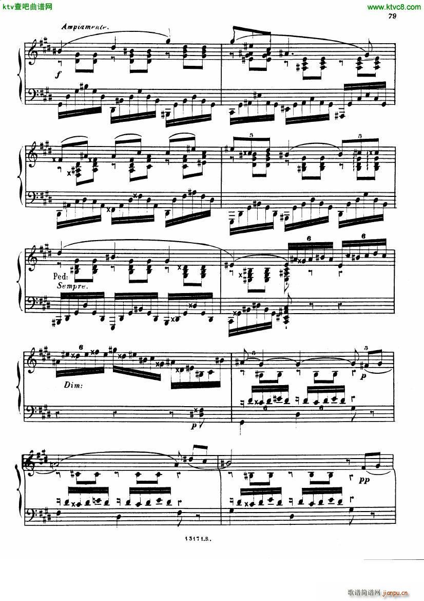 Alkan op 39 12 Etudes in Minor Keys no 9(����V)6