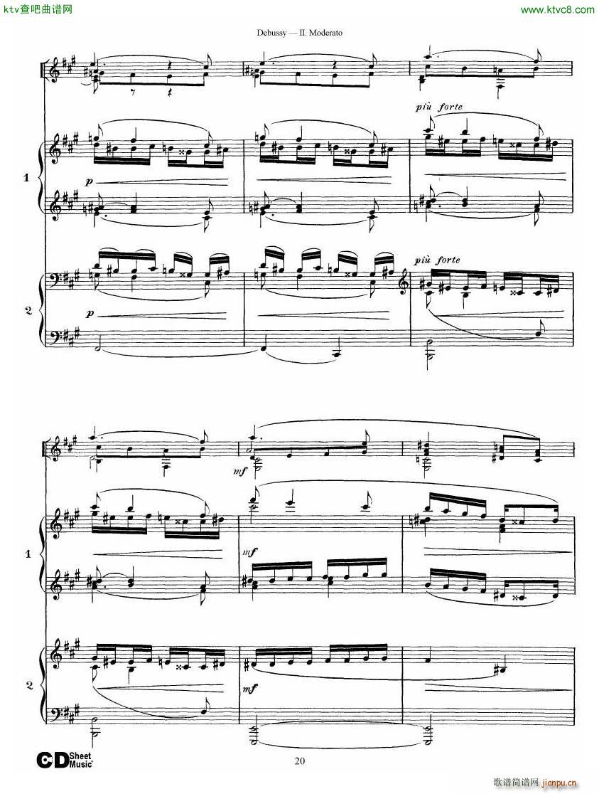 Debussy Printemps II(����V)20