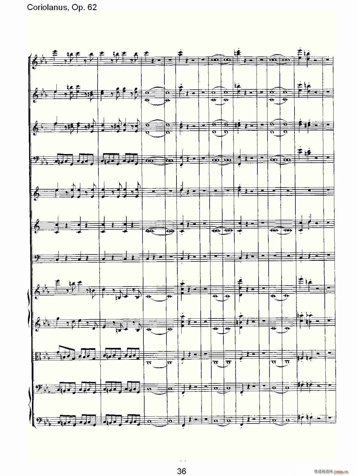 Coriolanus��Op.62(ʮ�ּ�����)36