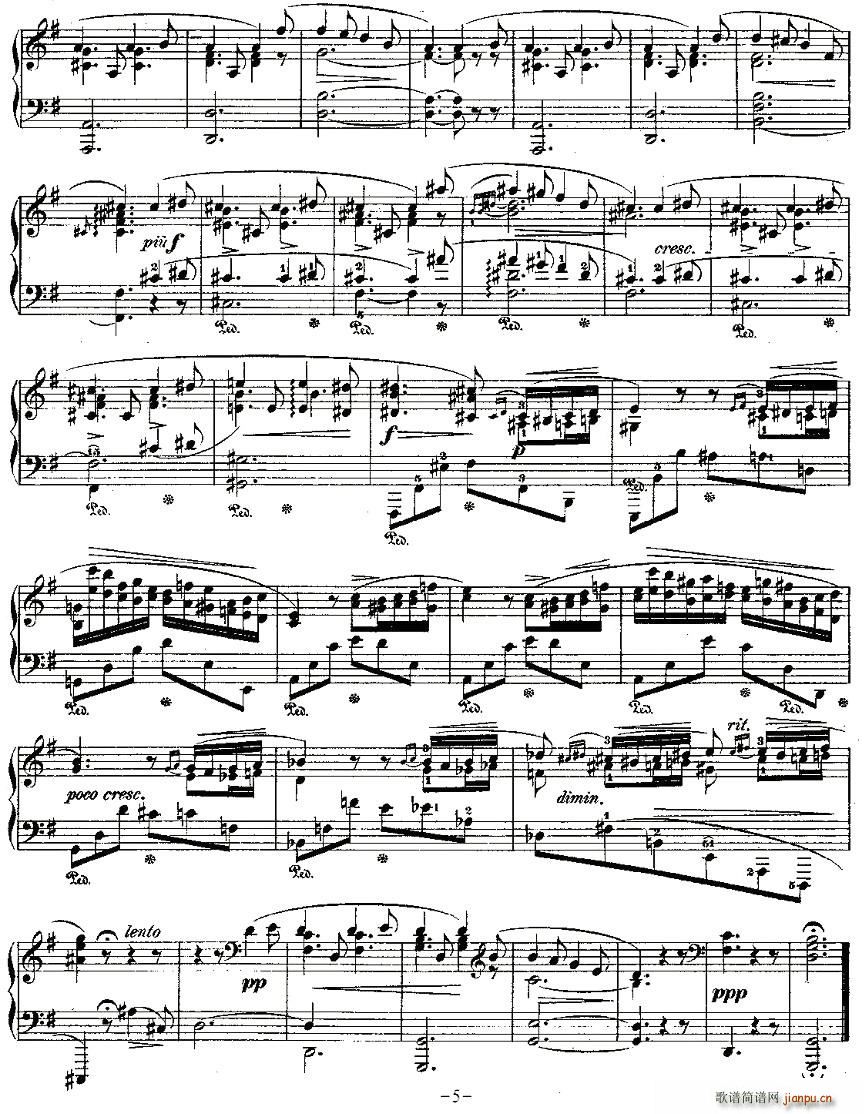 G���{ҹ��Op.37��2(ʮ�ּ�����)5