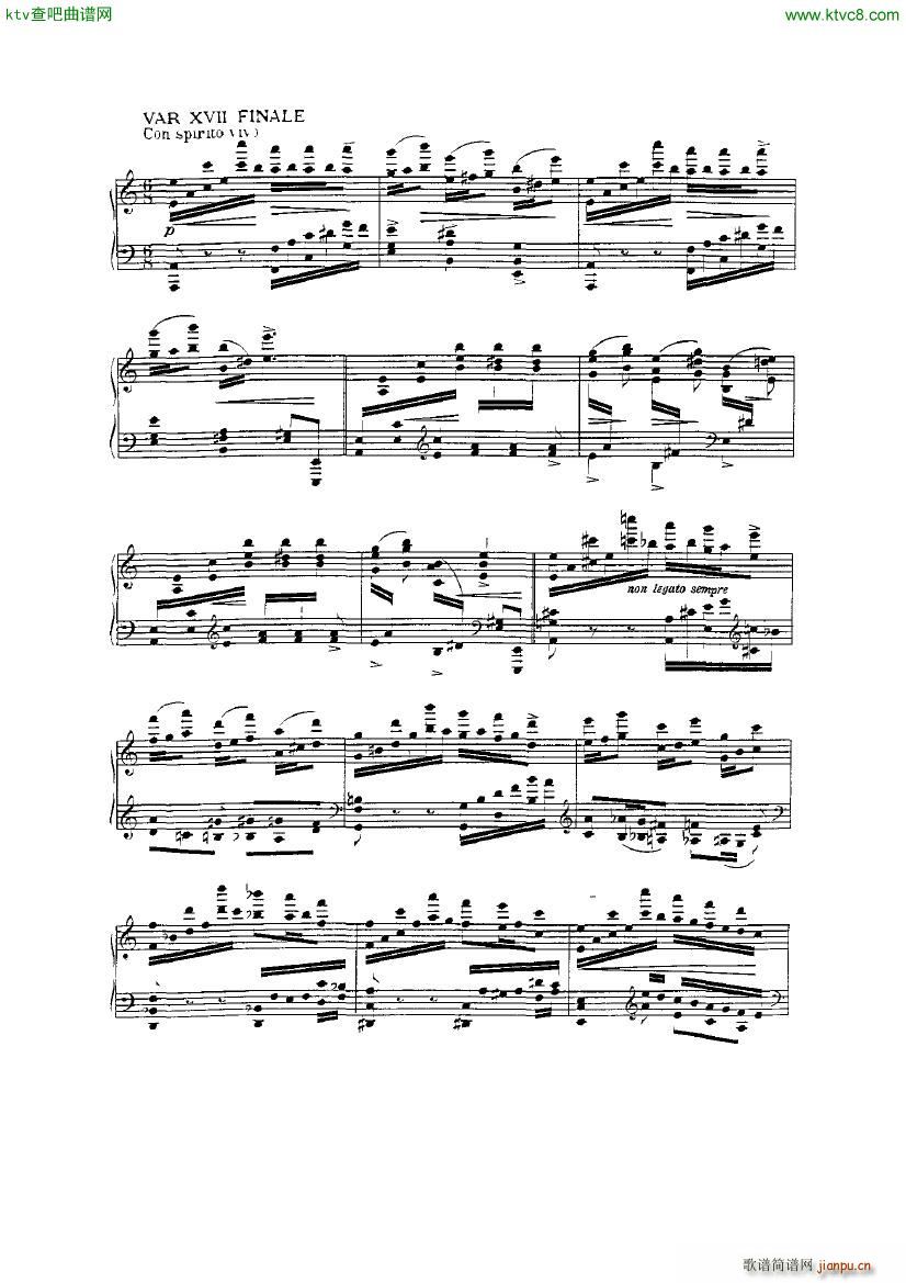 Friedman op 47b Paganini Studien(����V)14