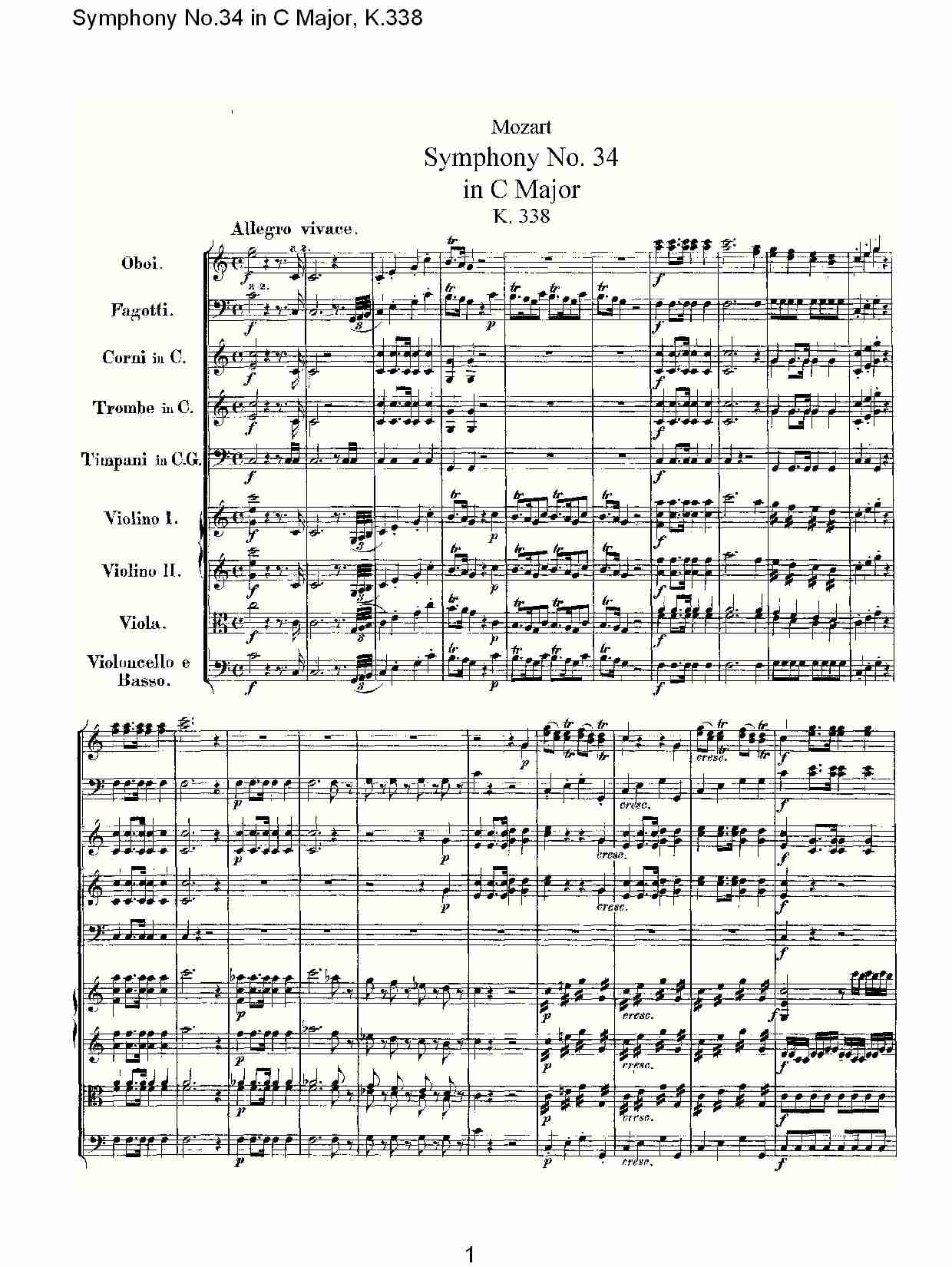 (C���{����ʮ�Ľ����K.338)��һ��(���V)1