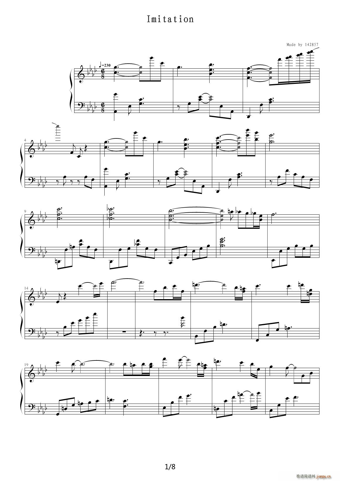 ��֮�ؑ��� Imitation(����V)1