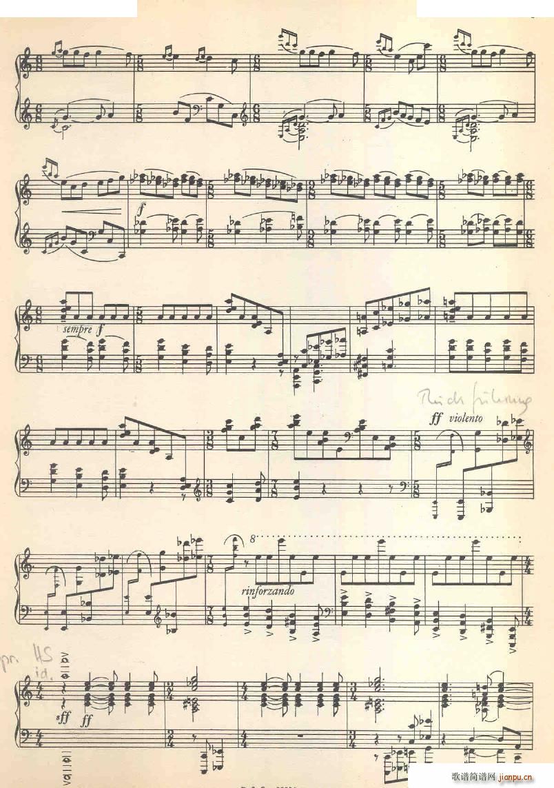 Ginastera Sonata No 1 Sonata No 1(ʮ�ּ�����)5