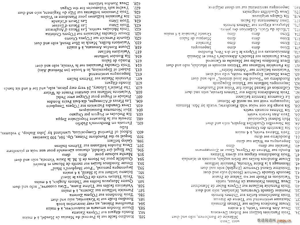 czerny complete list(����V)15