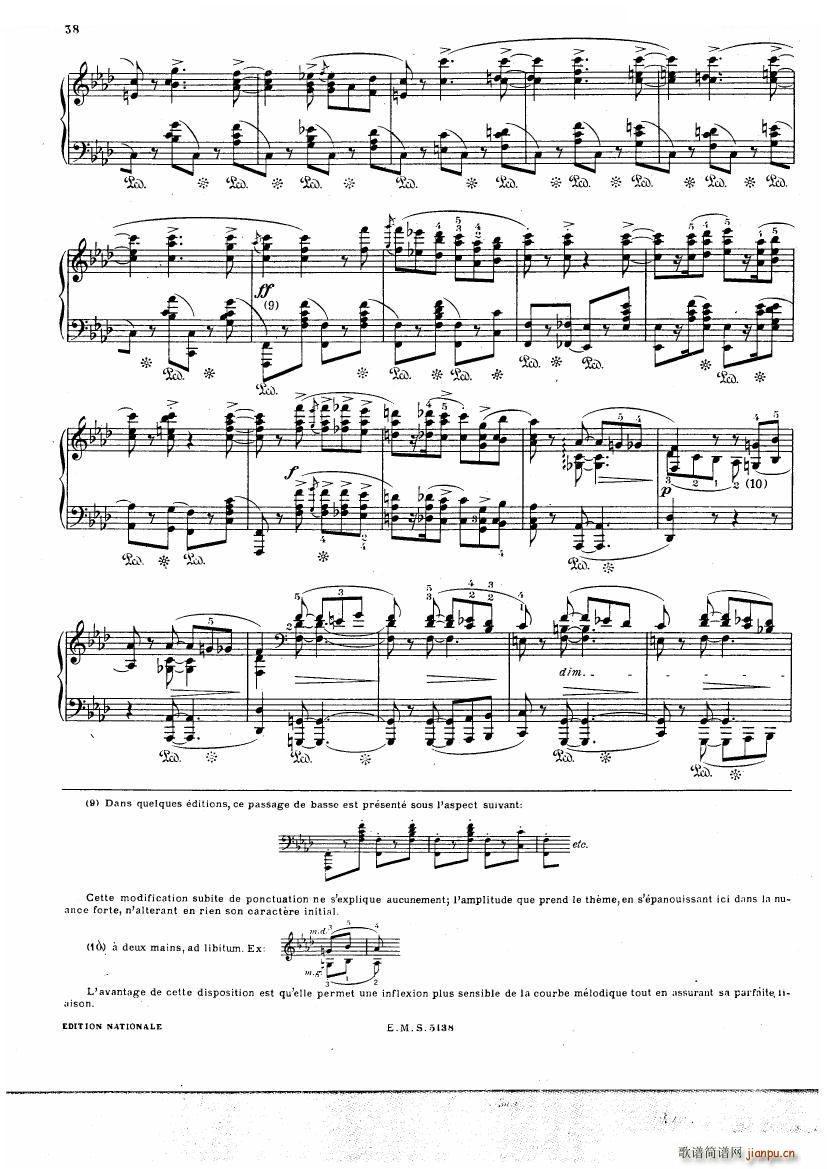 Chopin Cortot 4 Ballades(����V)38