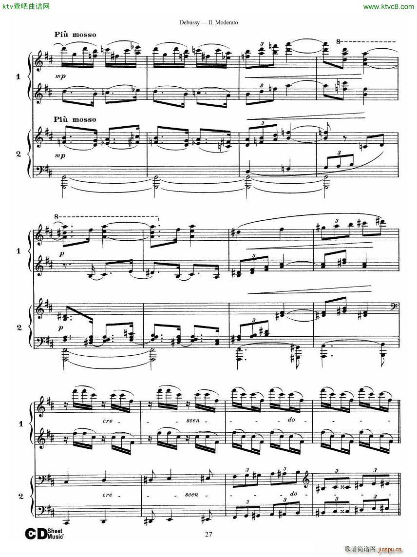 Debussy Printemps II(����V)27