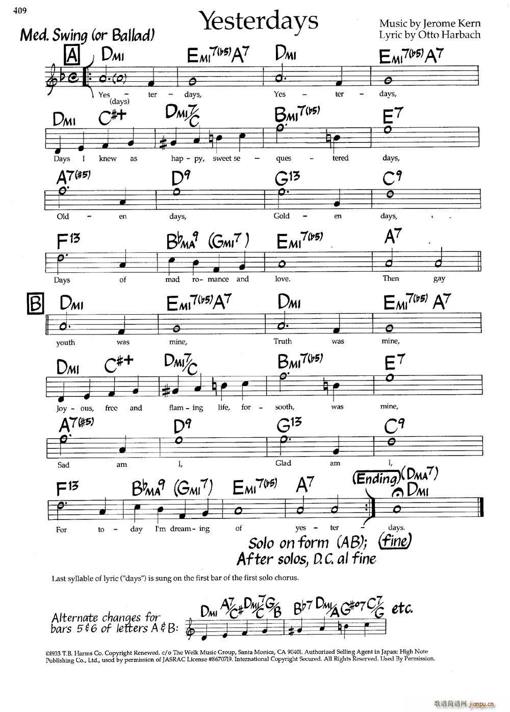 Yesterdays ��ʿ�����(����V)1