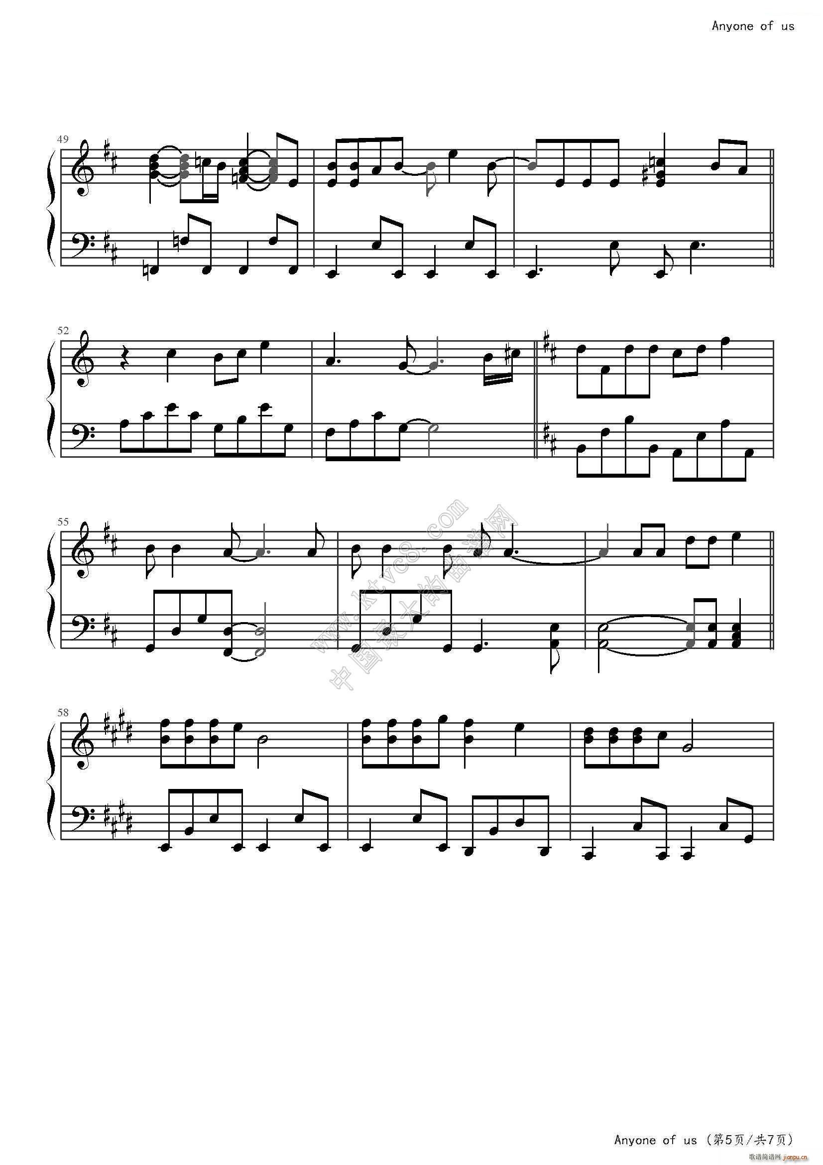 Anyone of us(����V)5