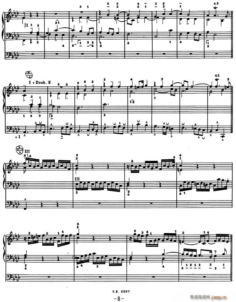 CHACONNE EN FA MINEUR(���V)8