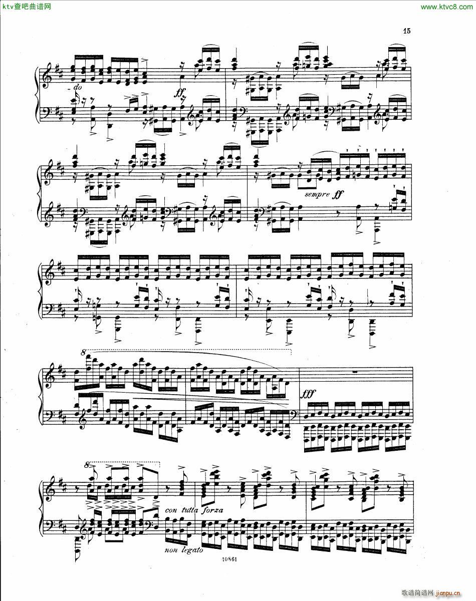 Bach JS BWV 532 Prelude and Fugue in D(����V)15