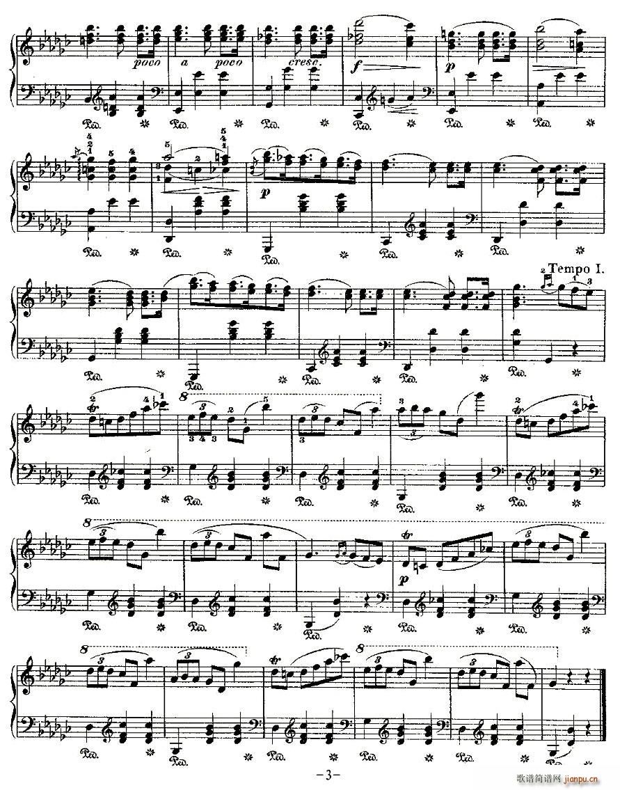 valse��Op.70, No.1(ʮ�ּ�����)3