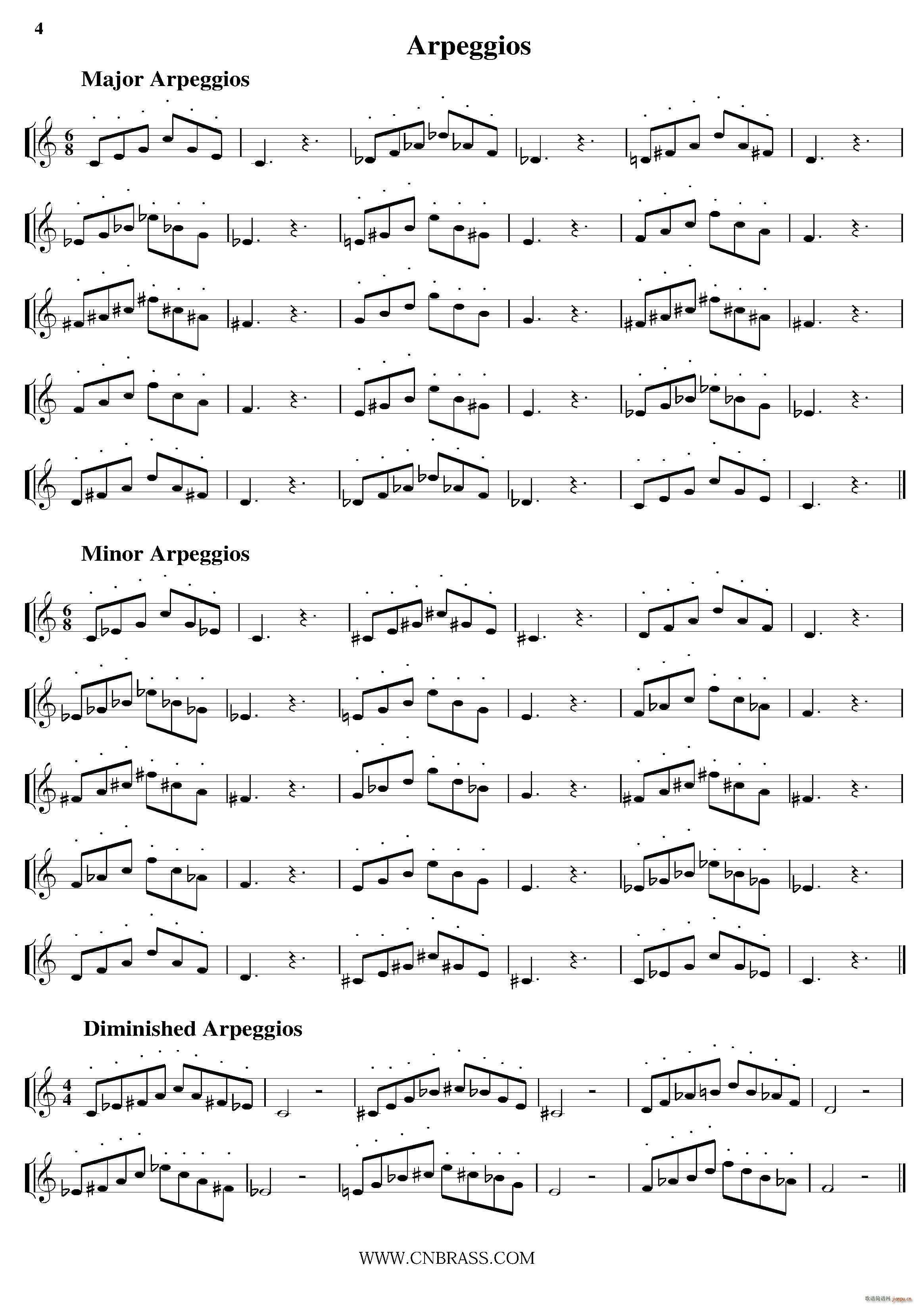 Arpeggios С̖(ʮ�ּ�����)1