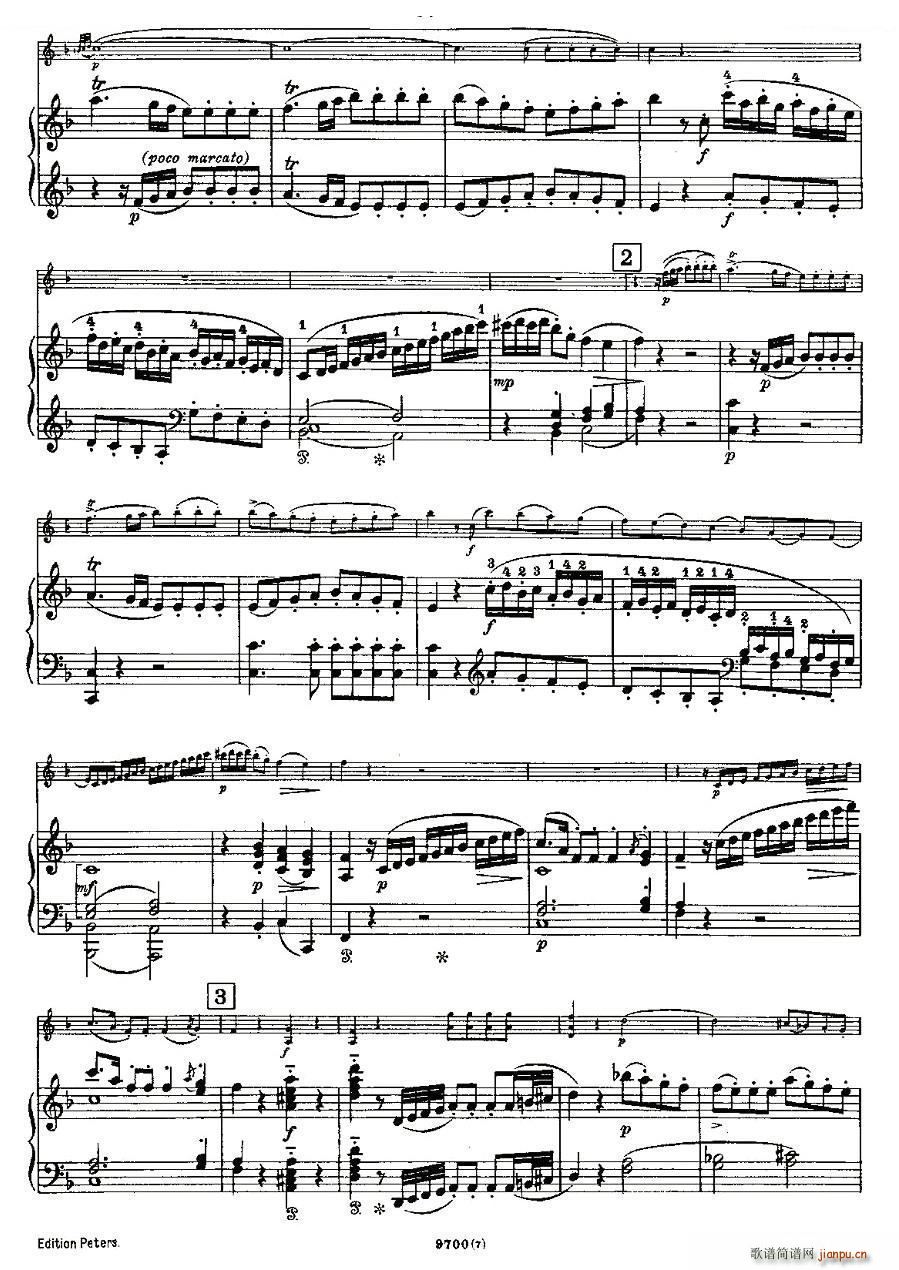 Mozart Violin Sonata No 7 KV 376 ����С�������Q��(С�����V)11