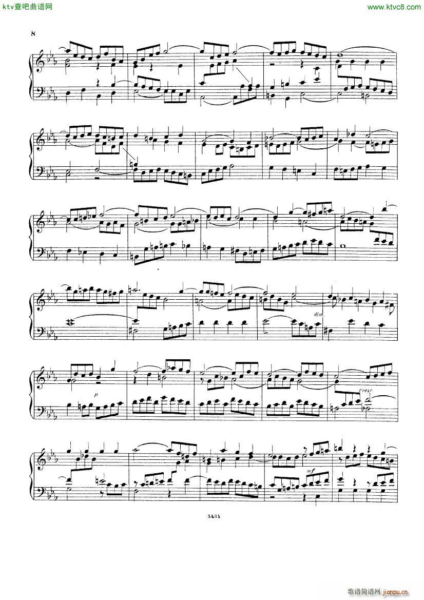 Bach D Albert Prelude and fugue in c minor(����V)7