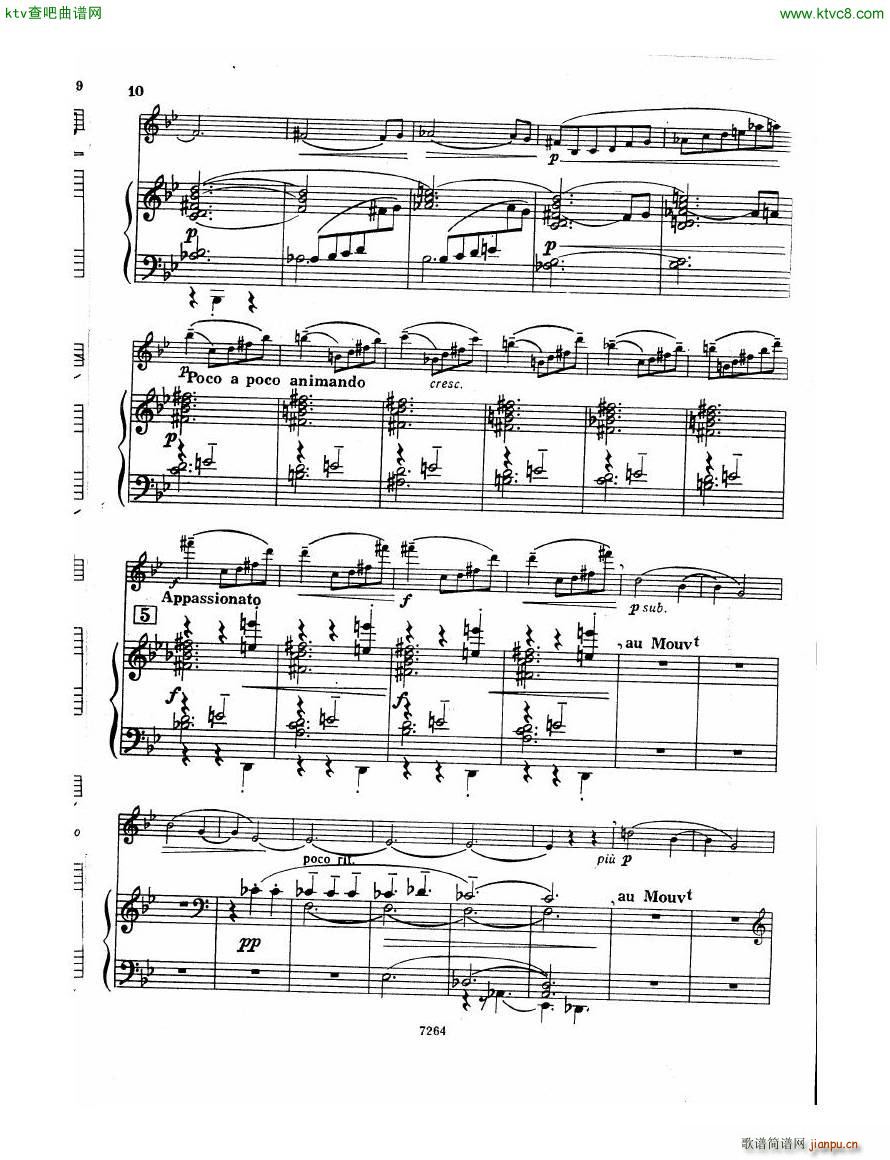Debussy Violin Sonata Pn(����V)9