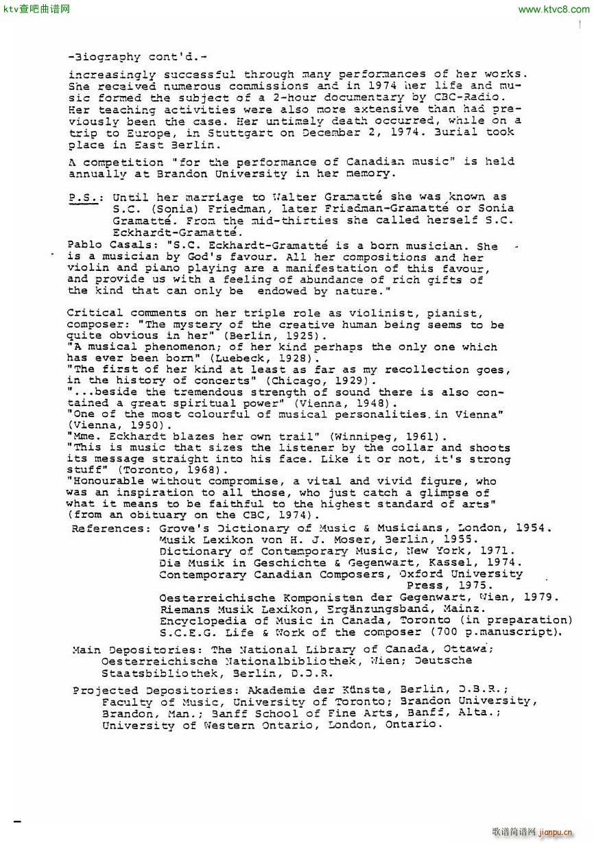 Eckhardt Grammate Sonata no 4(����V)33