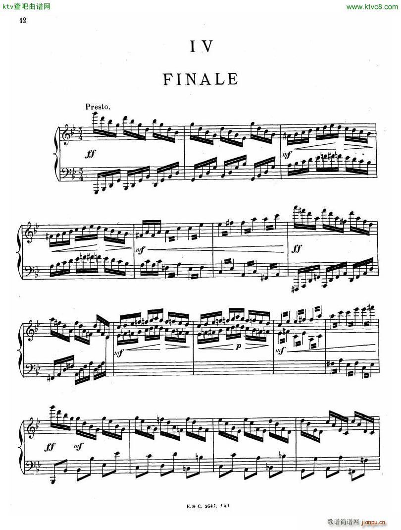 Enesco Op 3 Suite in the old style(����V)12