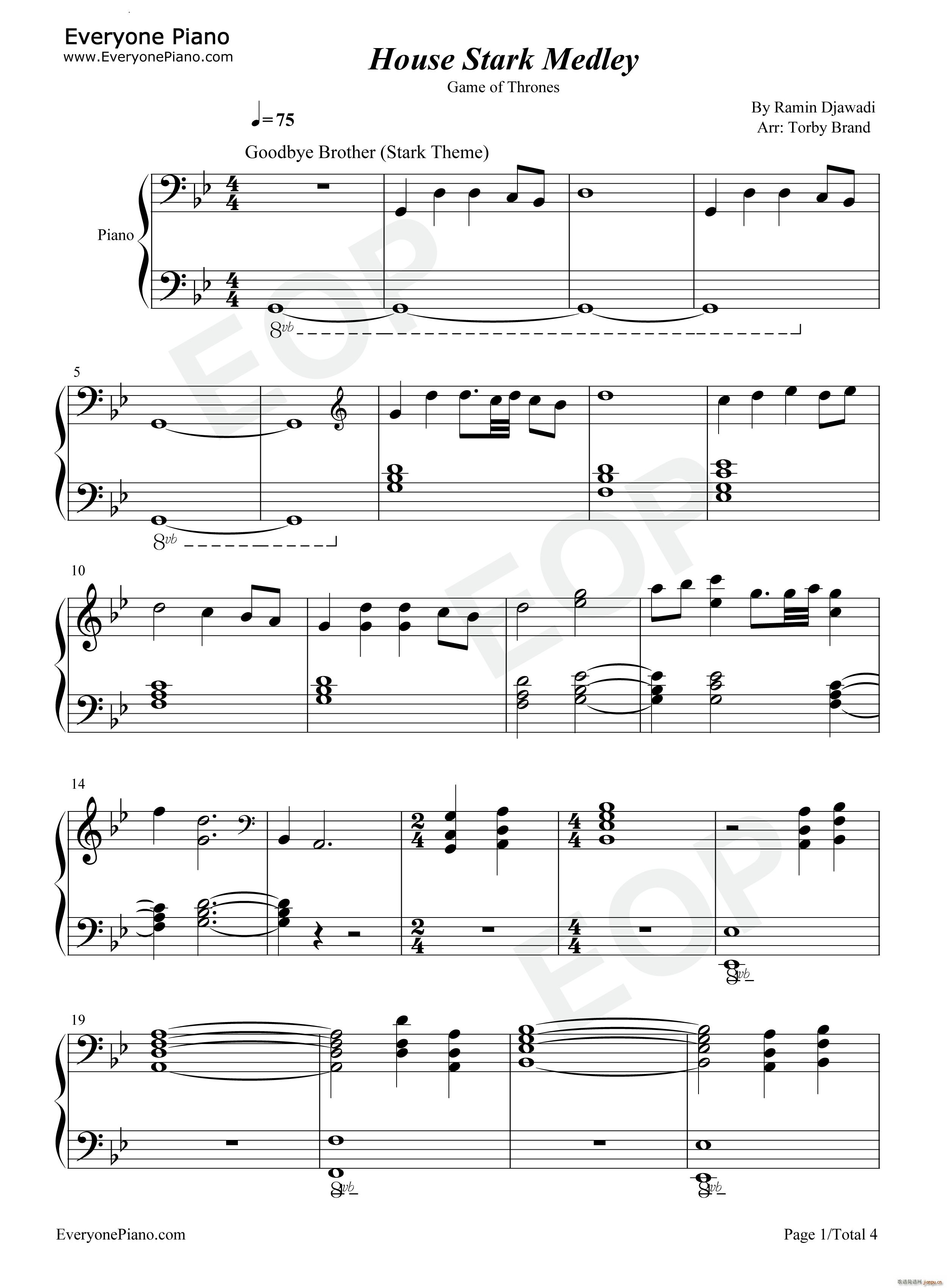 House Stark Medley �������Α�(����V)1