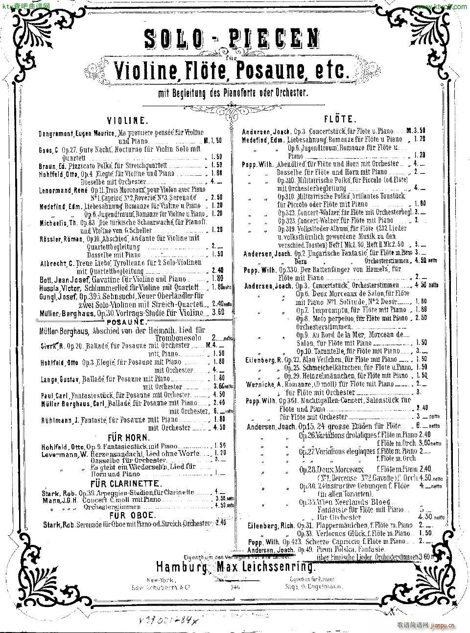 Andersen op 49 Pirun Polska orch(����V)1