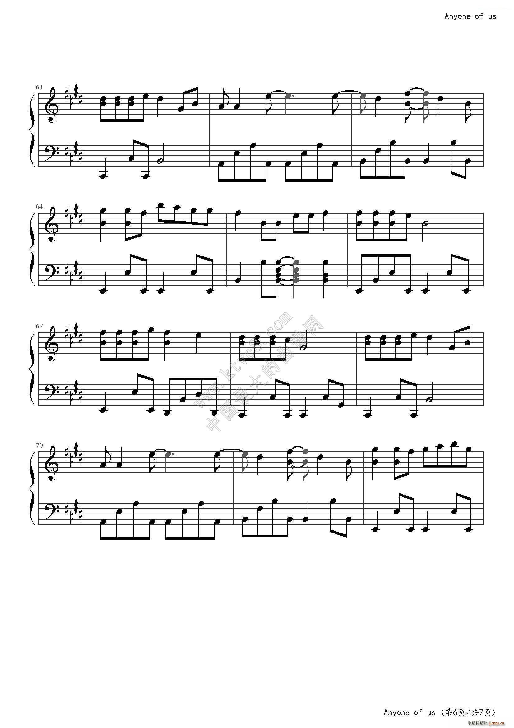 Anyone of us(����V)6