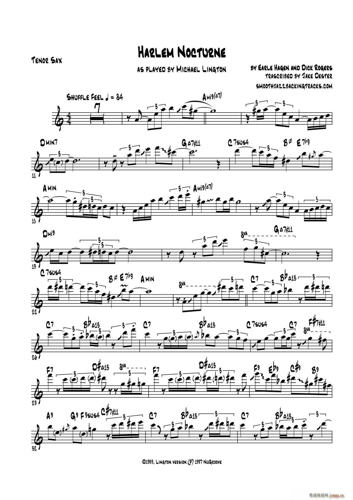 Harlem Nocturne �������_��˹(ʮ�ּ�����)1