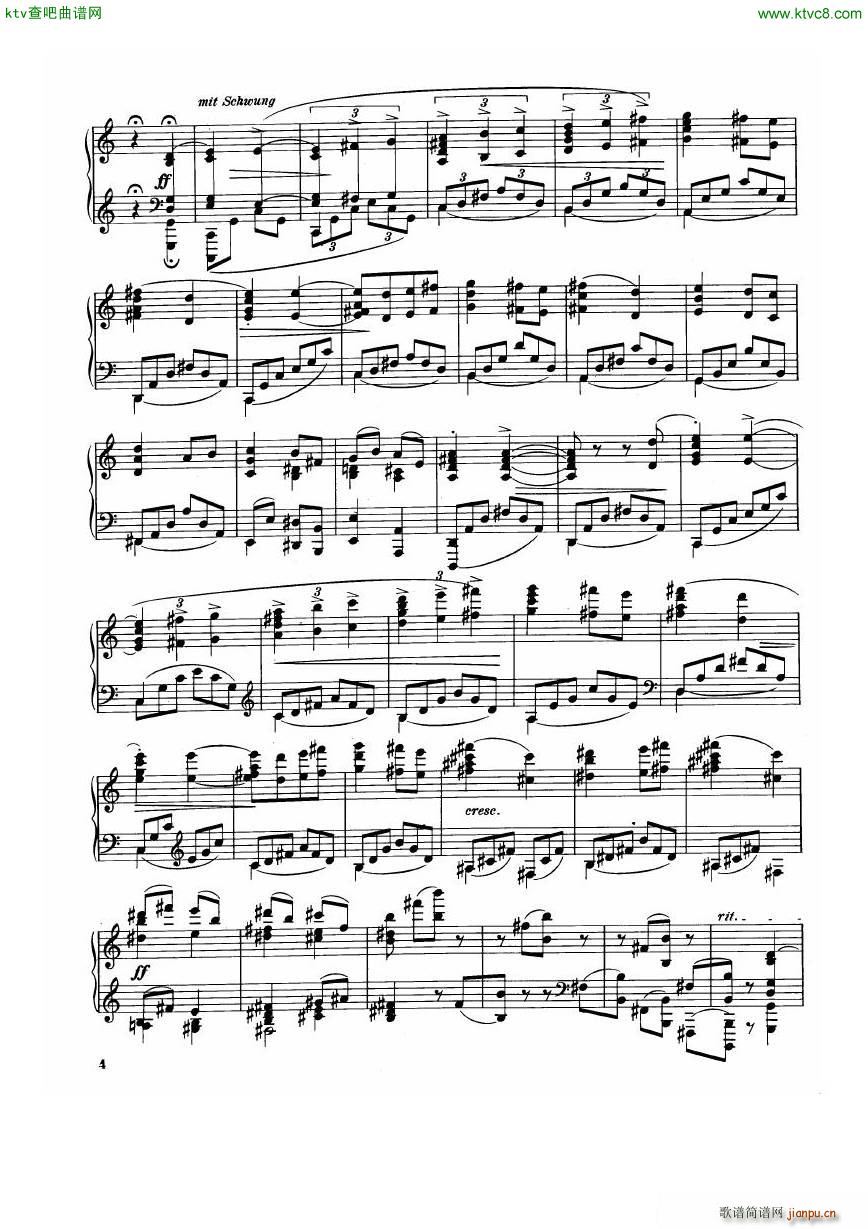 Dohn��nyi op 11 Four Rhapsodies(����V)31