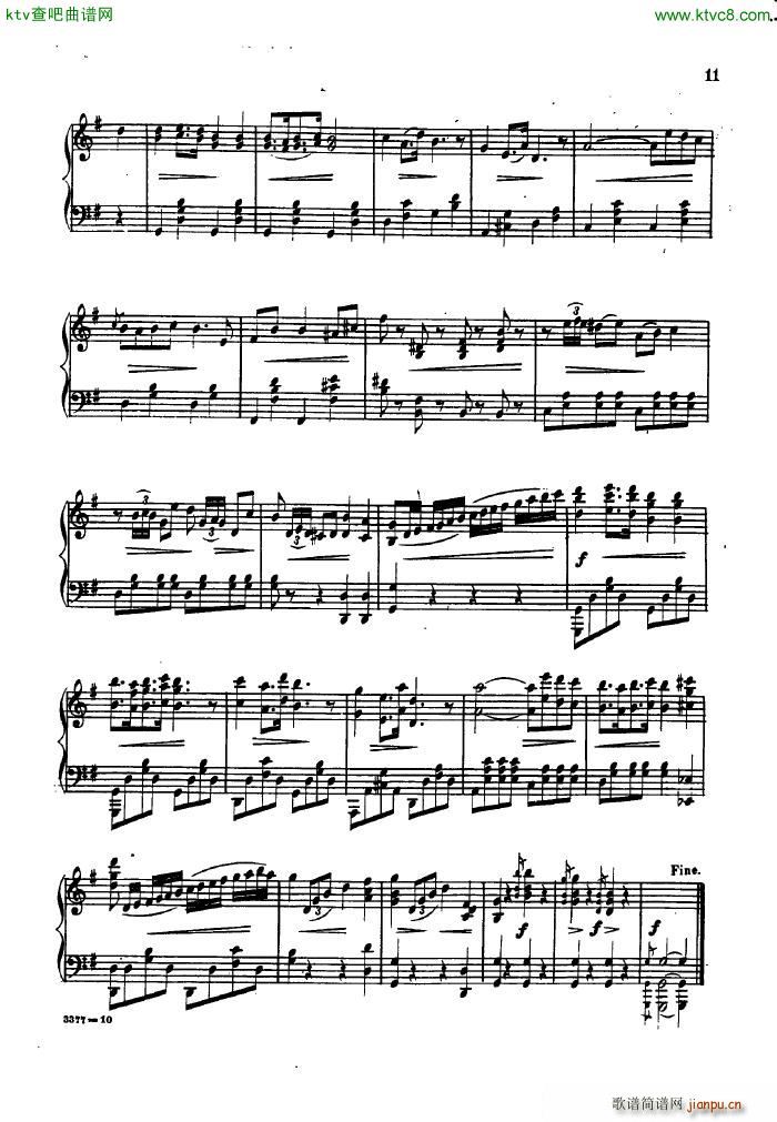 Bizet Blake Carmen Grande Potpourri de Concert(����V)10