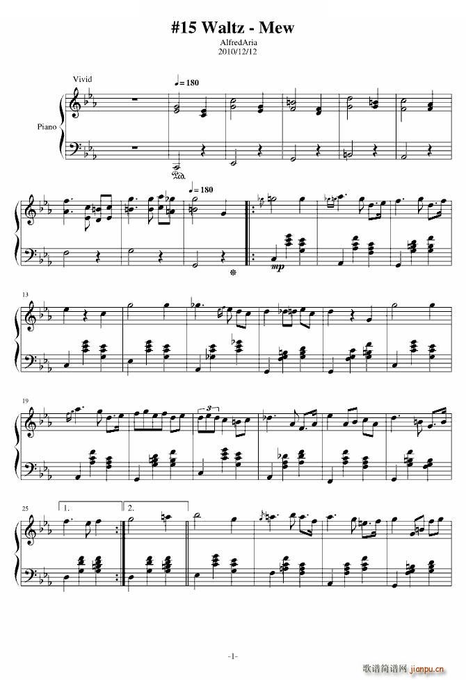 15 Waltz Mew ��(m��ng)�ÈA���� Mew ��(m��ng)�ÈA����(ʮ�ּ�����)1