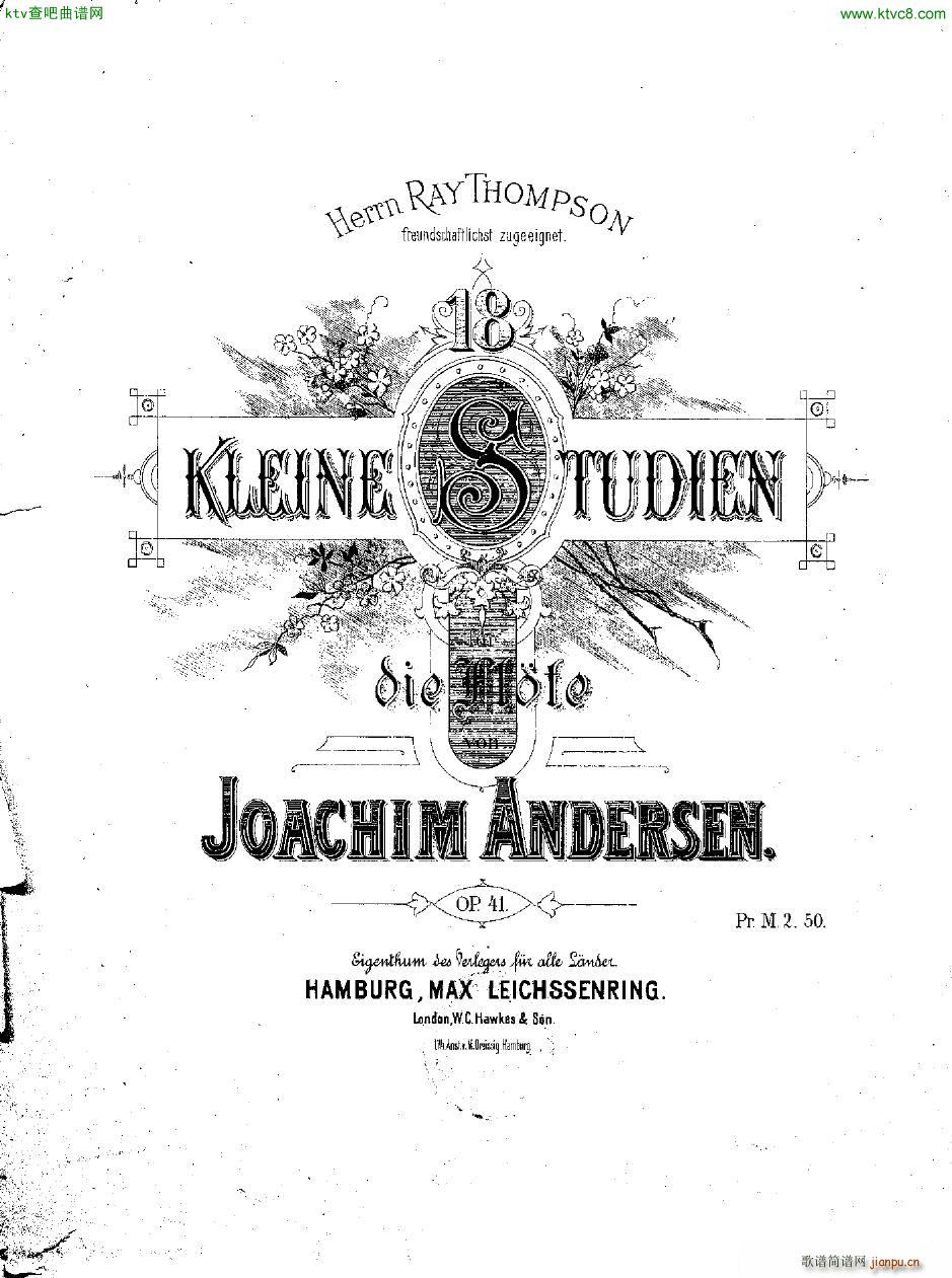 Andersen op 41 18 kleine Studien fl solo(����V)1