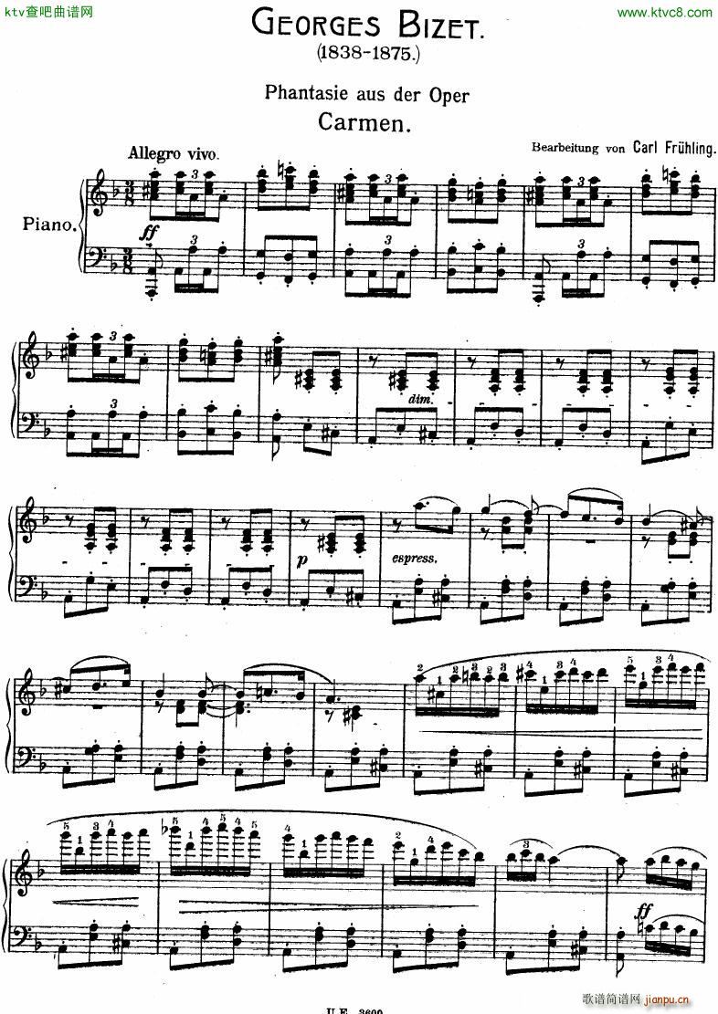 Bizet Fruhling Carmen(����V)1