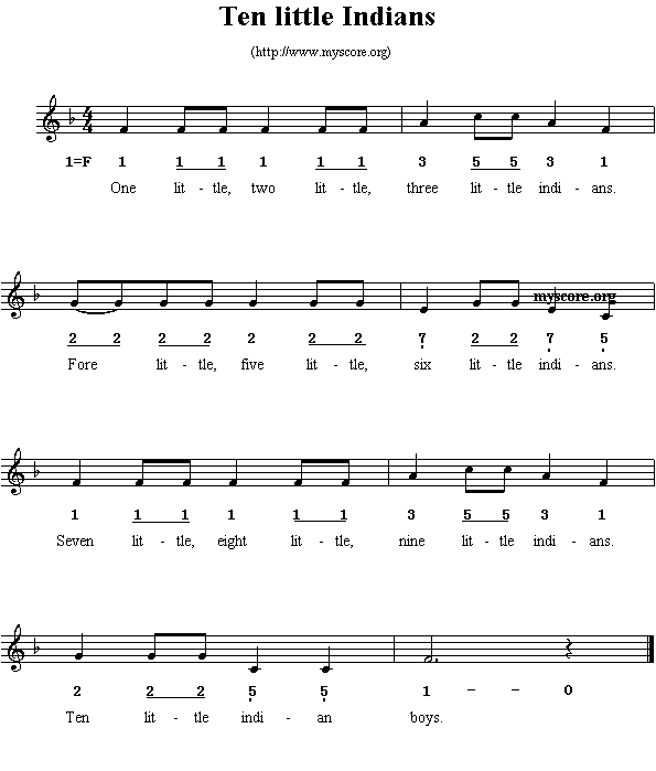 Ӣ�ă��裺TenlittleIndians(����)1