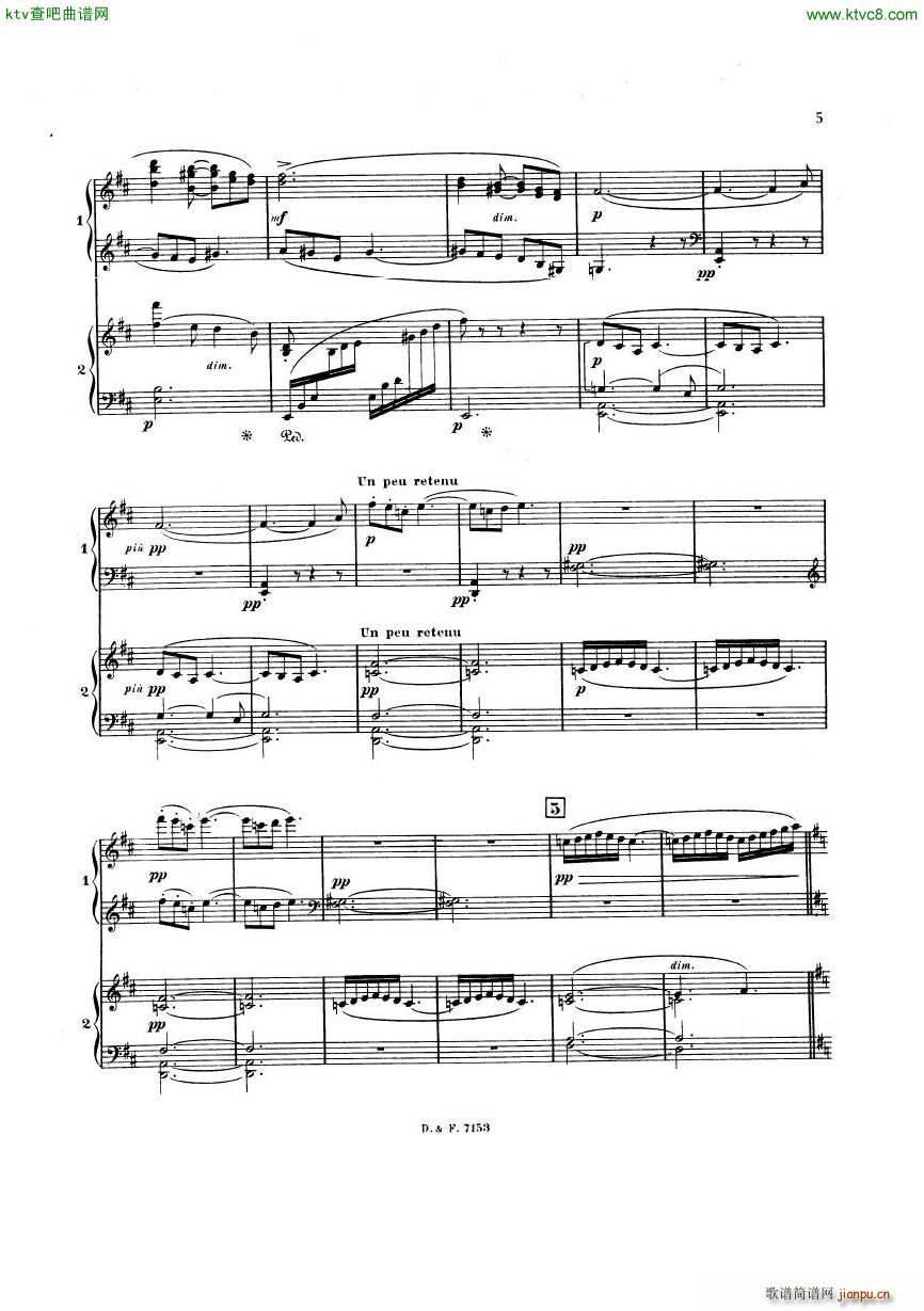busser debussy Petite Suite 2P(����V)5