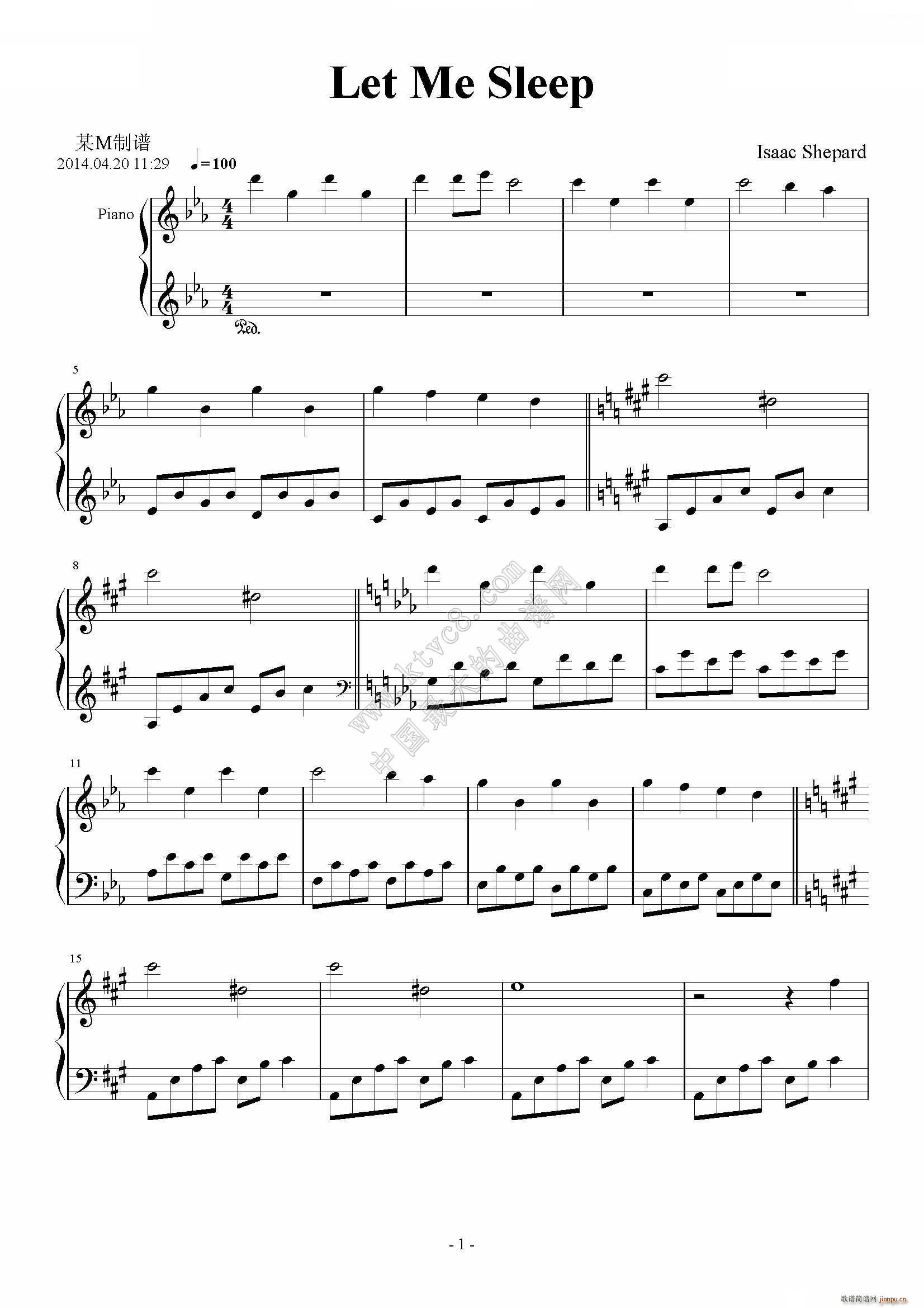 Let Me Sleep(����V)1