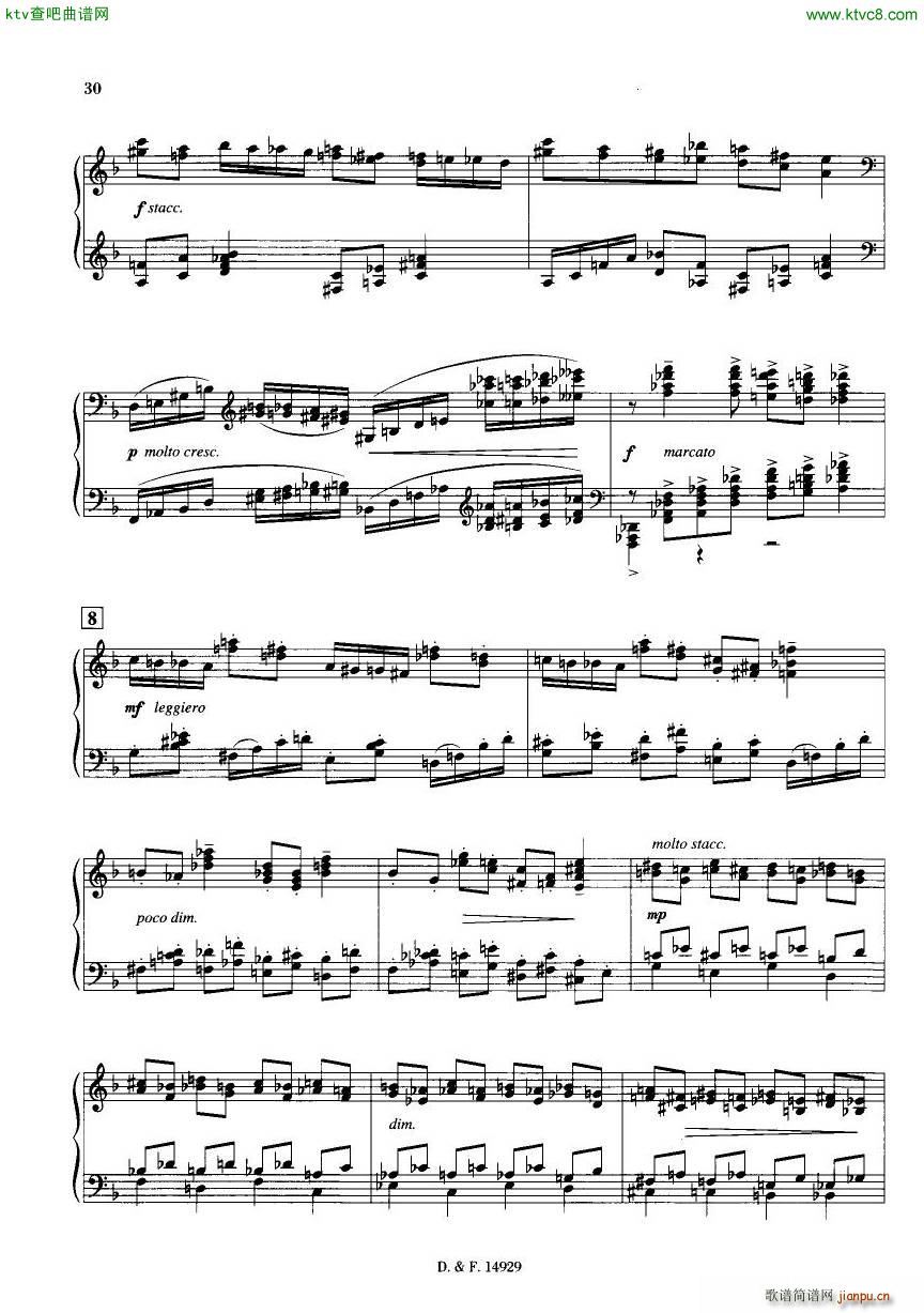 Durufl�� Op 6 Trois Danses(����V)29