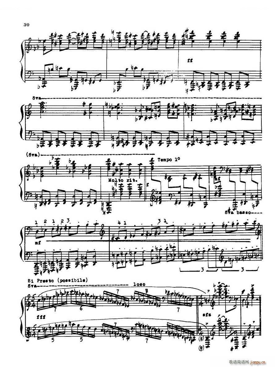 Antheil Piano Sonata No 4 Piano Sonata No 4(ʮ�ּ�����)29