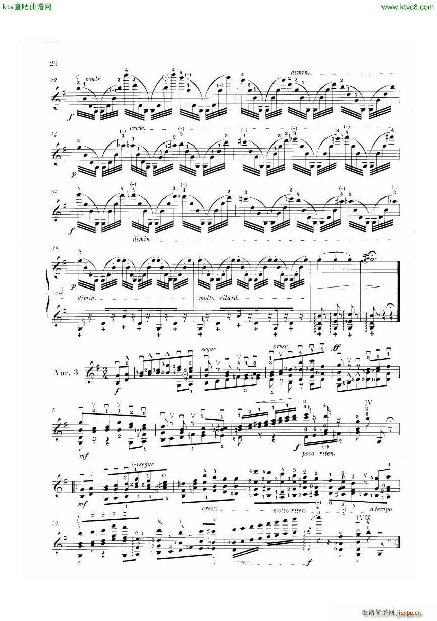 H W Ernst 6 Polyphonic Studies(����V)25