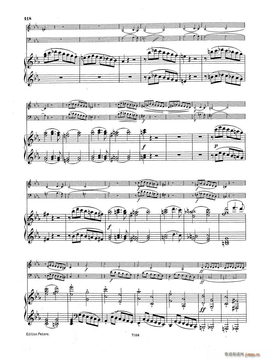 Beethoven op 1 no 3 Piano Trio(����V)30