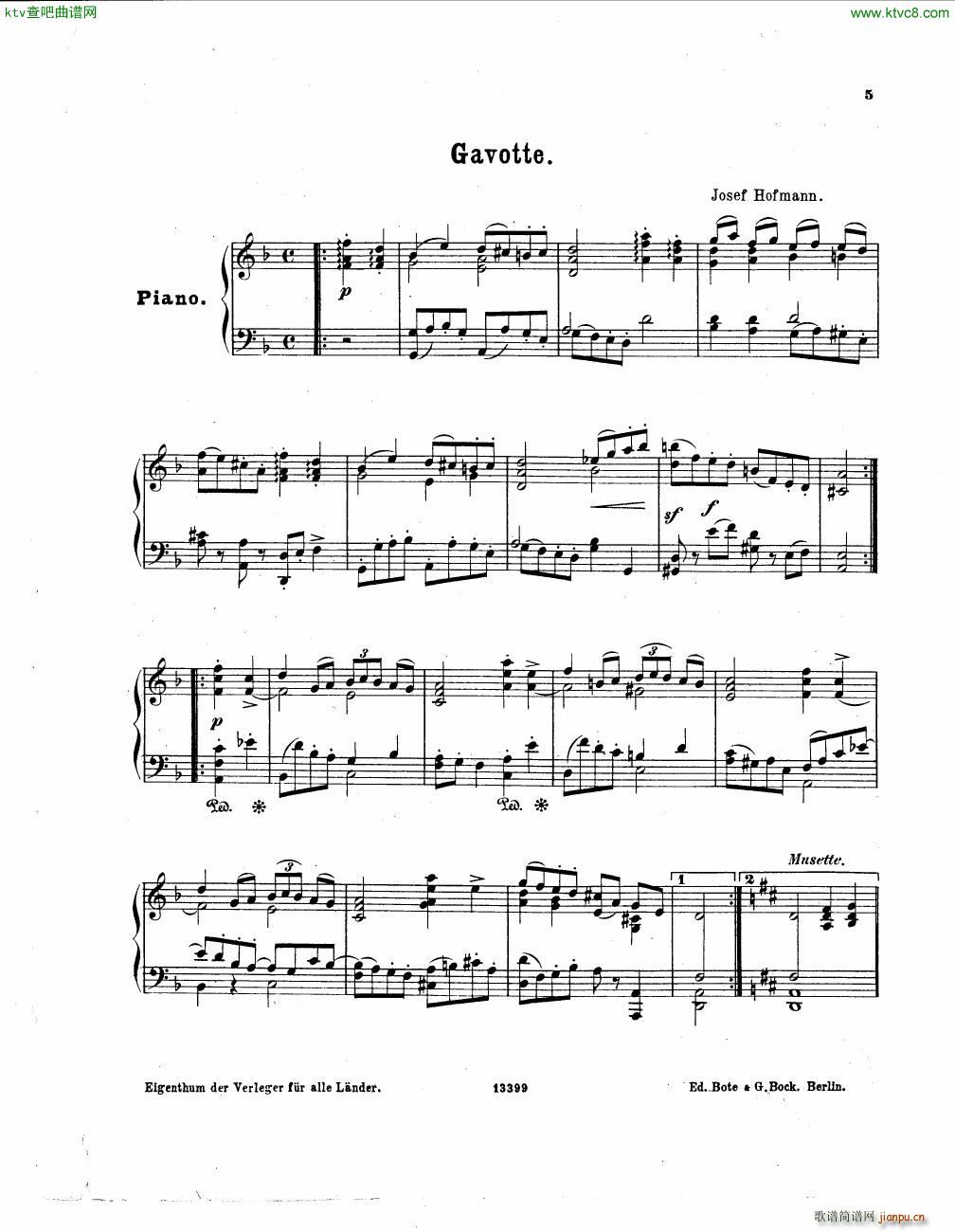 Hofmann Suite(����V)3