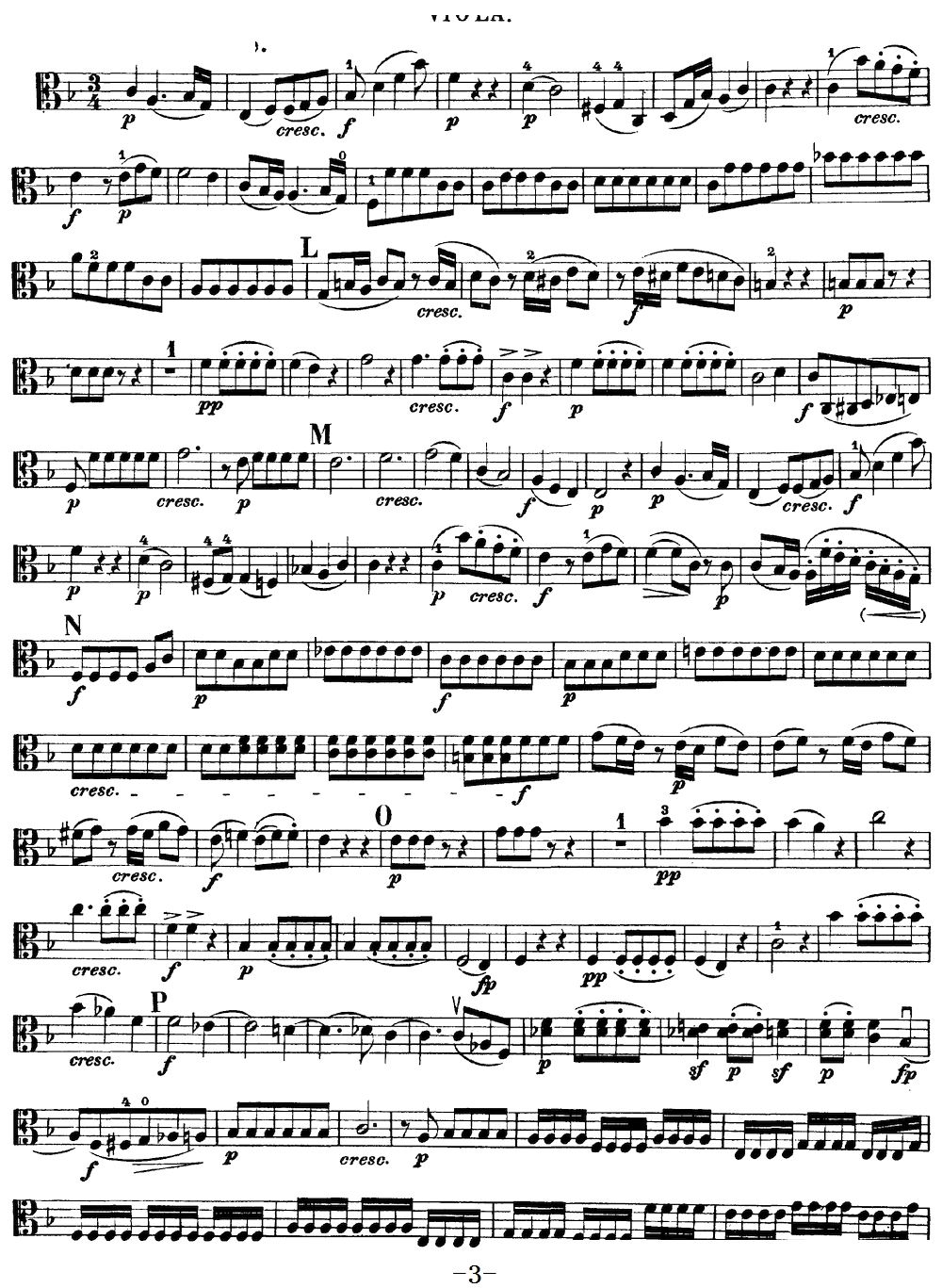 Mozart Quartet No 19 in C Major K 465 Viola(ʮ�ּ�����)3