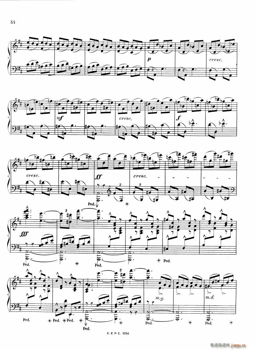 Chaminade 6 Etudes Op35 ��(����V)13