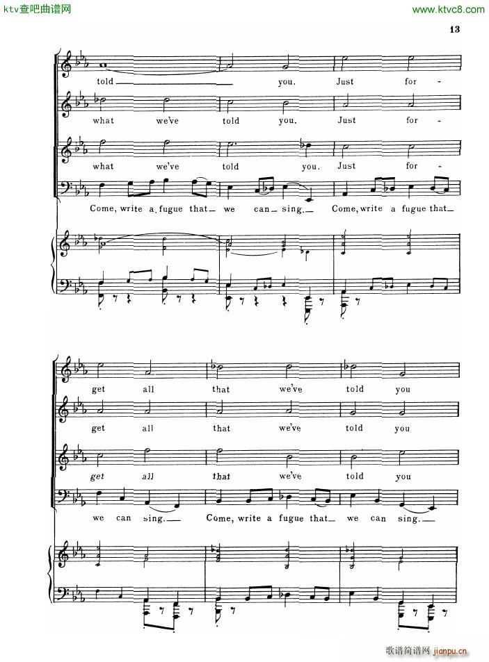 Gould Glenn So you want to write a fugue(����V)6