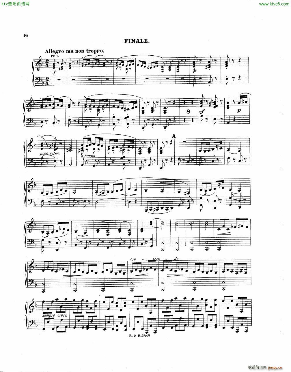 Brull Sonata 2 pianos Op 21(����V)38