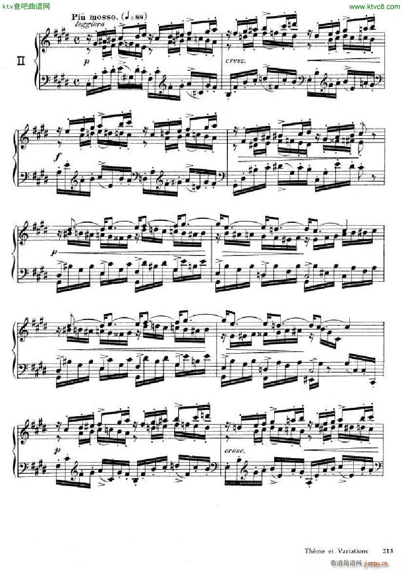 Faur�� Theme et variations opus 73(����V)3