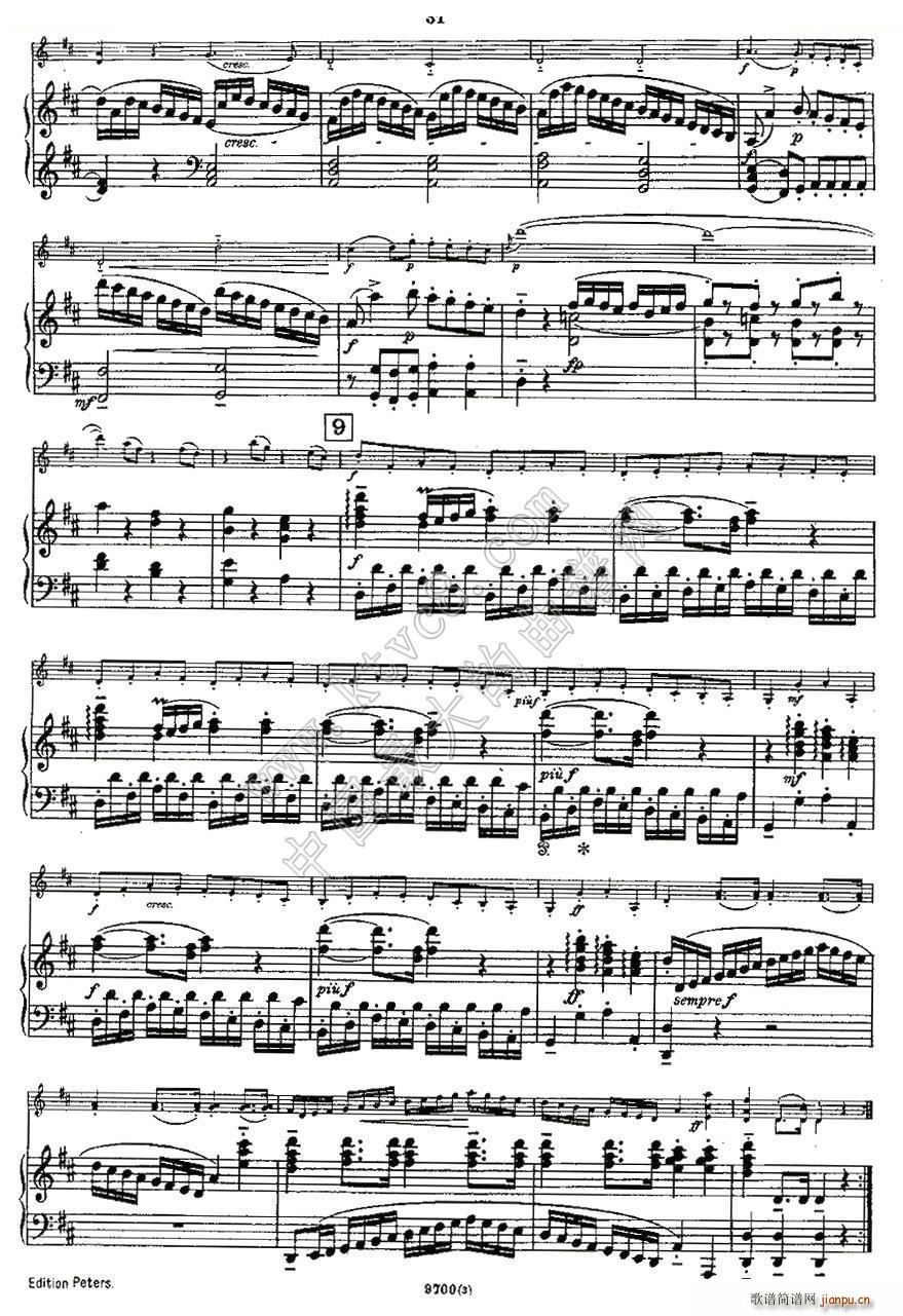 Mozart Violin Sonata No 3 KV 306 ����С�������Q��(С�����V)7