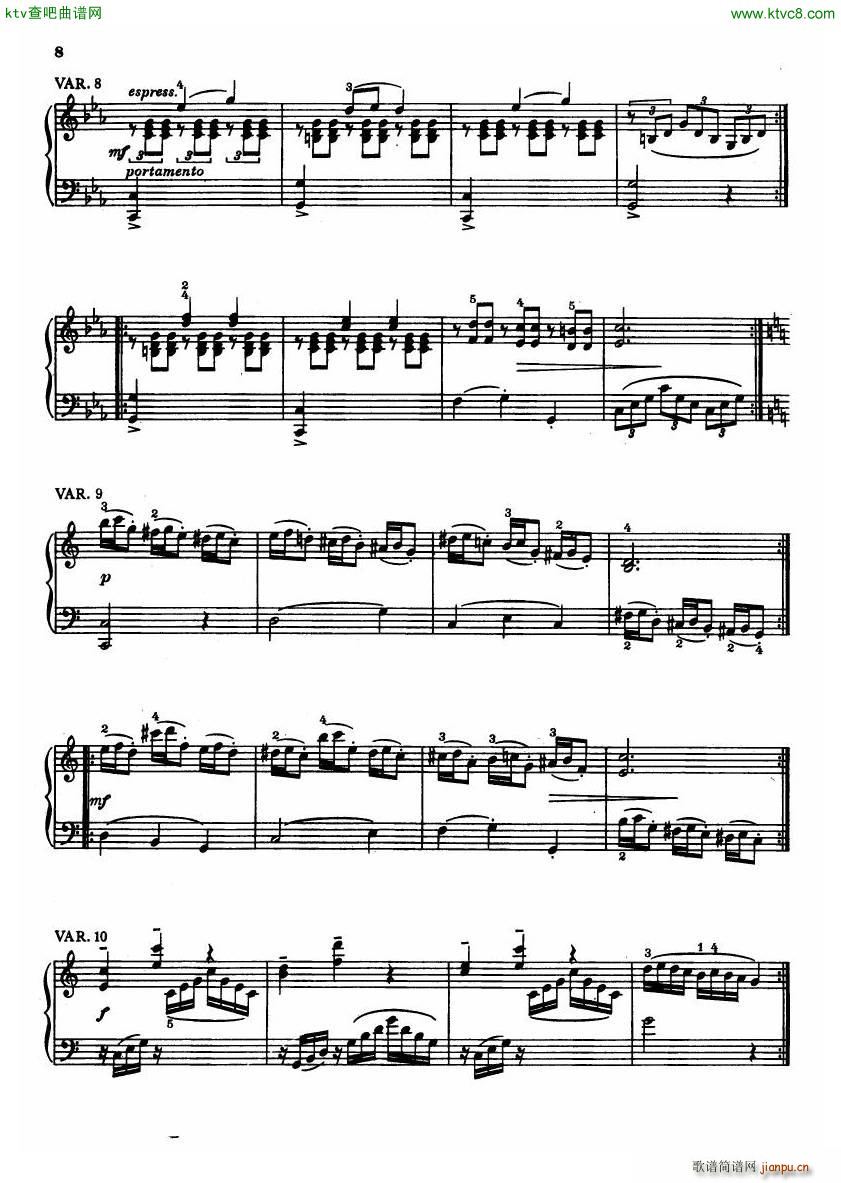 Czech piano variations from 18th century(����V)6