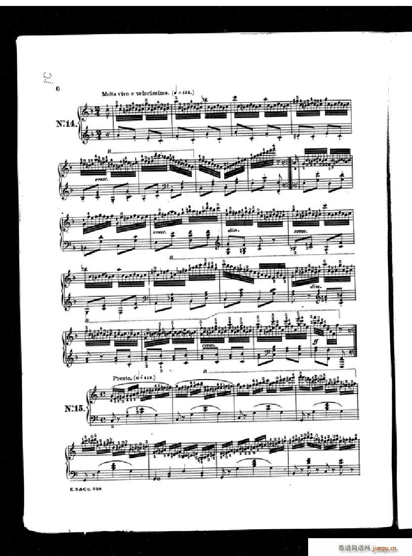 Czerny School of Velocity book 2 Op 299(����V)5