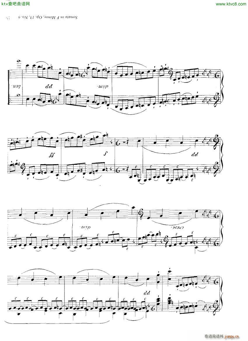 Clementi 13 6 Sonata Fminor 1 2(����V)7