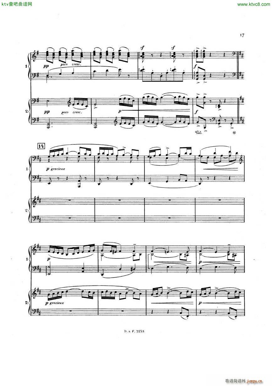 busser debussy Petite Suite 2P(����V)17